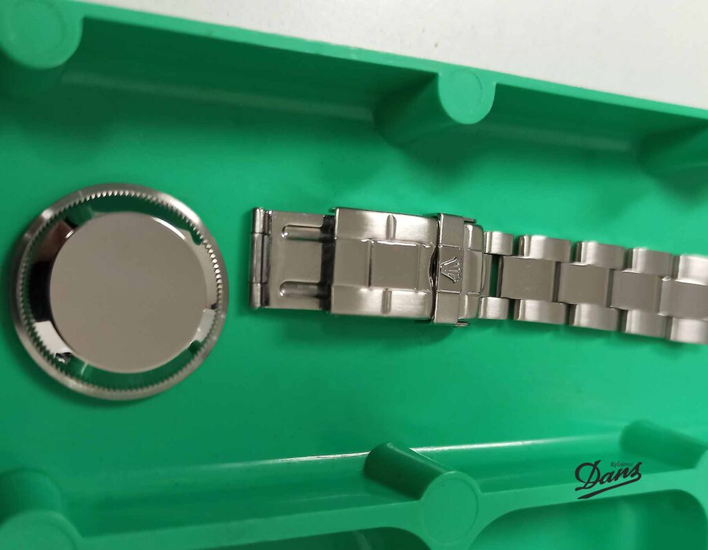 Restauración exterior reloj Rolex Dans Relojeros